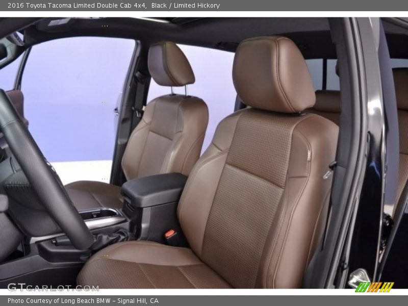 Front Seat of 2016 Tacoma Limited Double Cab 4x4