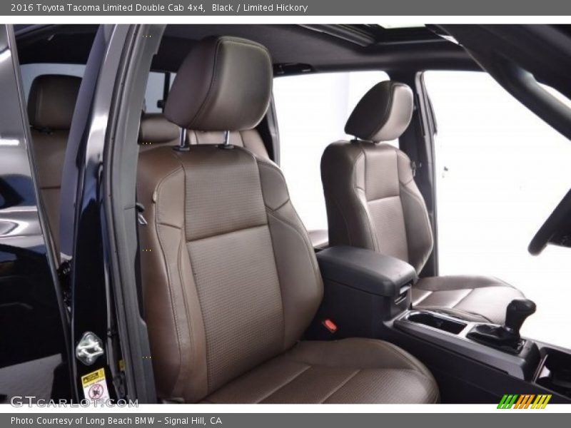 Black / Limited Hickory 2016 Toyota Tacoma Limited Double Cab 4x4
