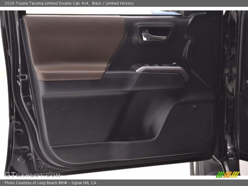 Black / Limited Hickory 2016 Toyota Tacoma Limited Double Cab 4x4