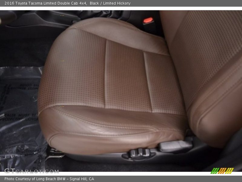 Front Seat of 2016 Tacoma Limited Double Cab 4x4