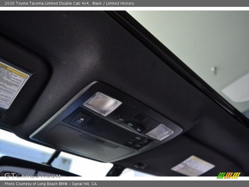 Black / Limited Hickory 2016 Toyota Tacoma Limited Double Cab 4x4