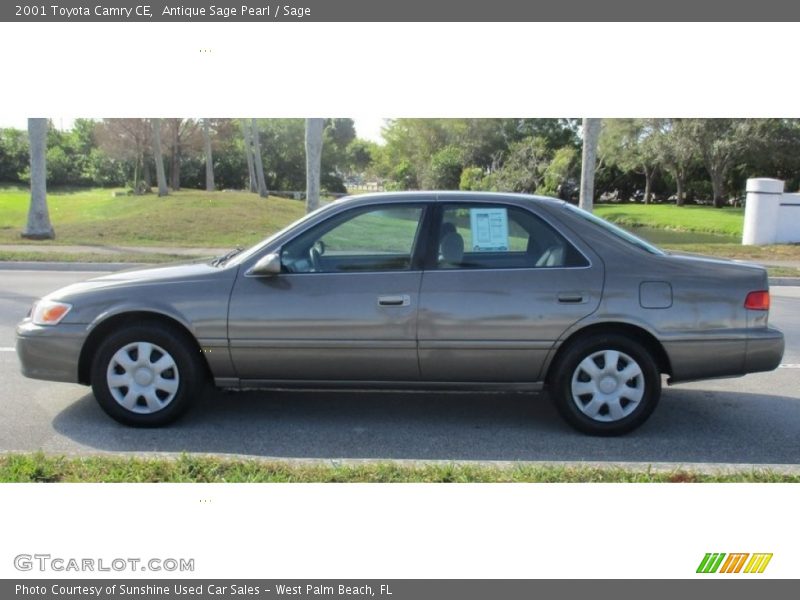 Antique Sage Pearl / Sage 2001 Toyota Camry CE