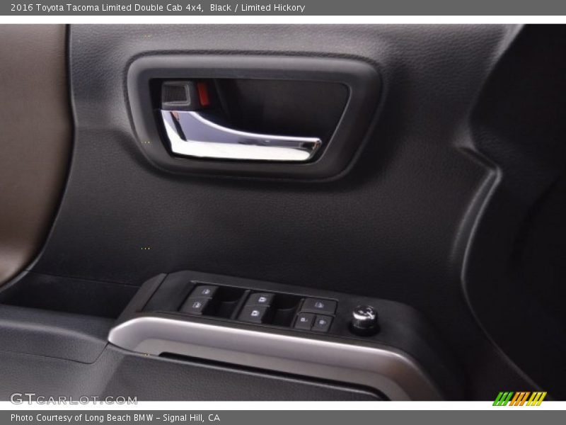 Black / Limited Hickory 2016 Toyota Tacoma Limited Double Cab 4x4