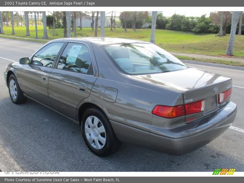 Antique Sage Pearl / Sage 2001 Toyota Camry CE