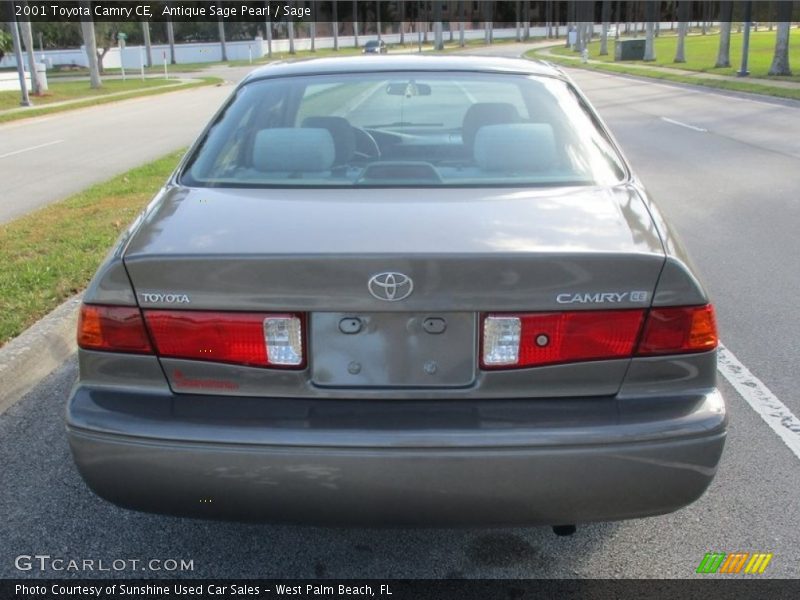 Antique Sage Pearl / Sage 2001 Toyota Camry CE