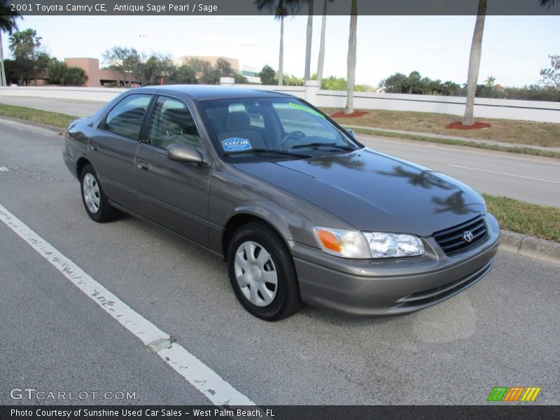 Antique Sage Pearl / Sage 2001 Toyota Camry CE