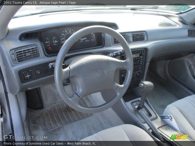Antique Sage Pearl / Sage 2001 Toyota Camry CE