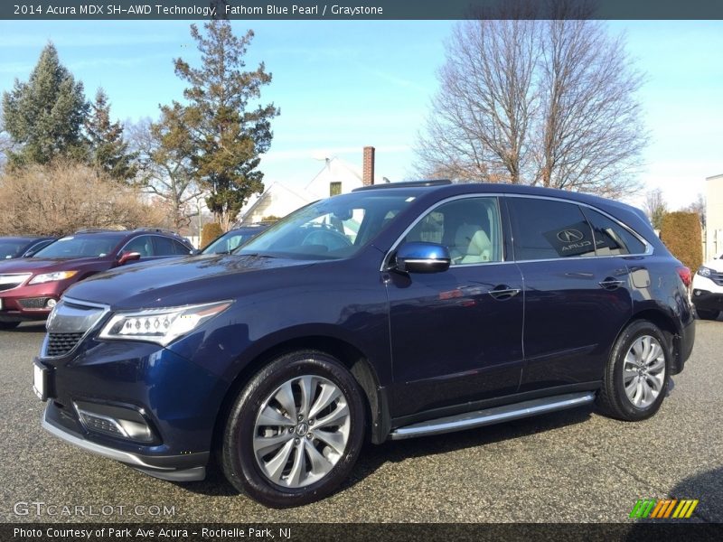 Front 3/4 View of 2014 MDX SH-AWD Technology