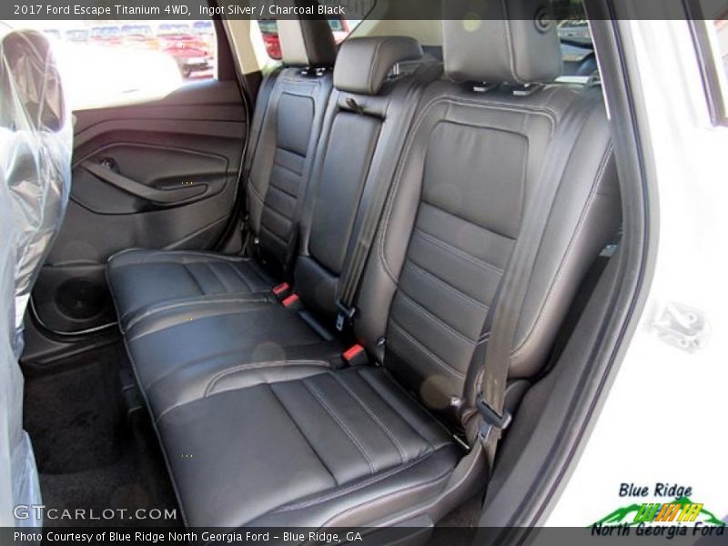 Ingot Silver / Charcoal Black 2017 Ford Escape Titanium 4WD