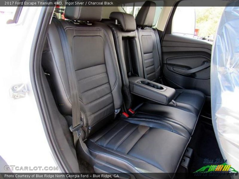 Ingot Silver / Charcoal Black 2017 Ford Escape Titanium 4WD