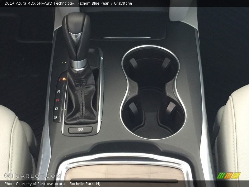 Fathom Blue Pearl / Graystone 2014 Acura MDX SH-AWD Technology