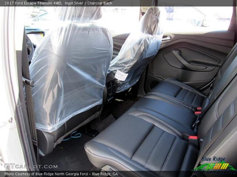 Ingot Silver / Charcoal Black 2017 Ford Escape Titanium 4WD