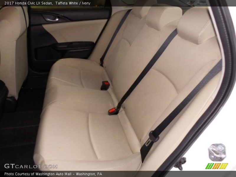 Taffeta White / Ivory 2017 Honda Civic LX Sedan