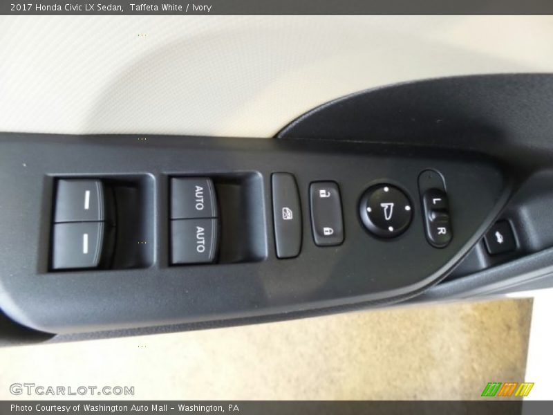 Taffeta White / Ivory 2017 Honda Civic LX Sedan