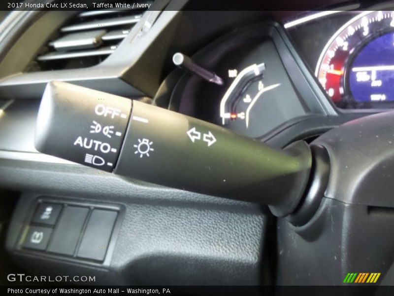Taffeta White / Ivory 2017 Honda Civic LX Sedan