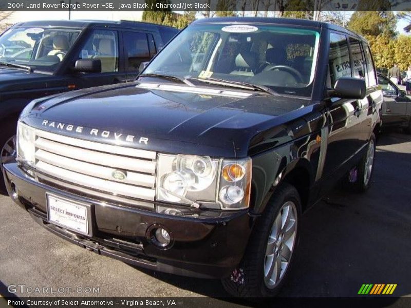Java Black / Charcoal/Jet Black 2004 Land Rover Range Rover HSE