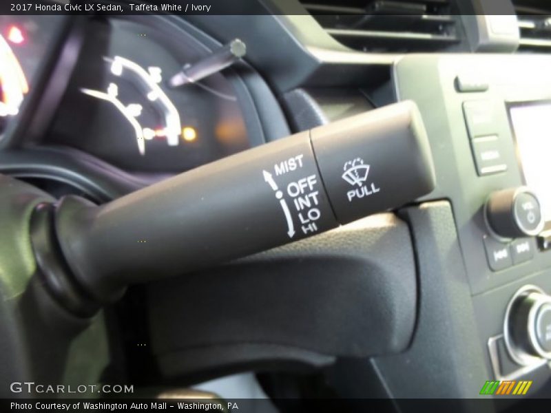 Taffeta White / Ivory 2017 Honda Civic LX Sedan