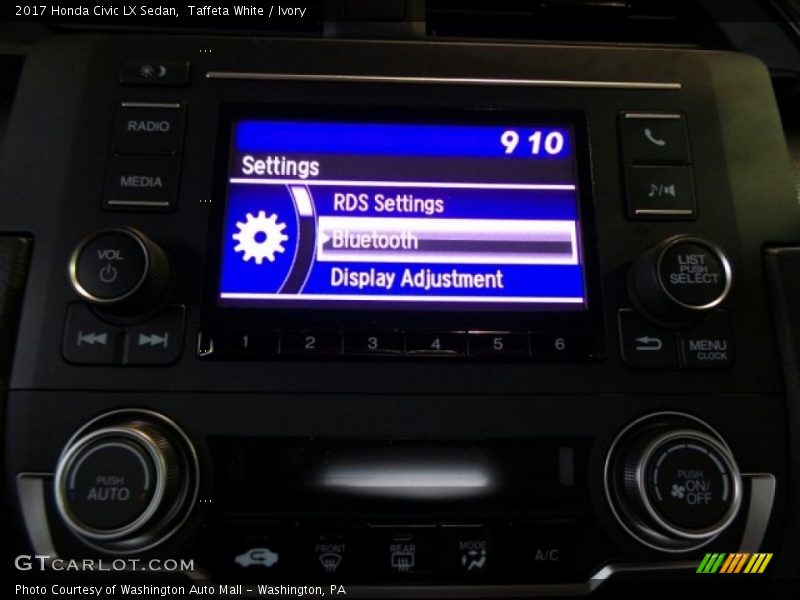 Taffeta White / Ivory 2017 Honda Civic LX Sedan