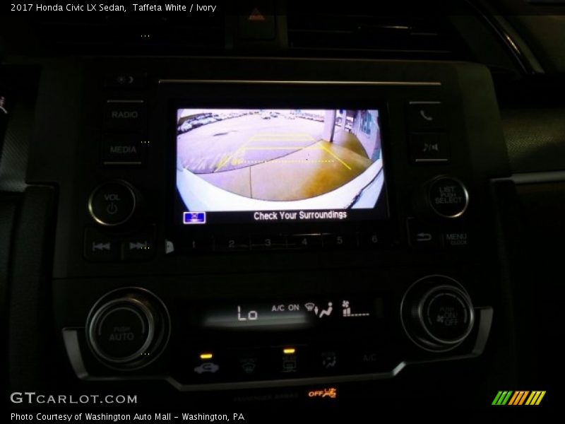 Taffeta White / Ivory 2017 Honda Civic LX Sedan