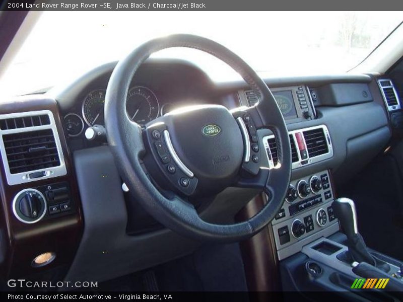 Java Black / Charcoal/Jet Black 2004 Land Rover Range Rover HSE