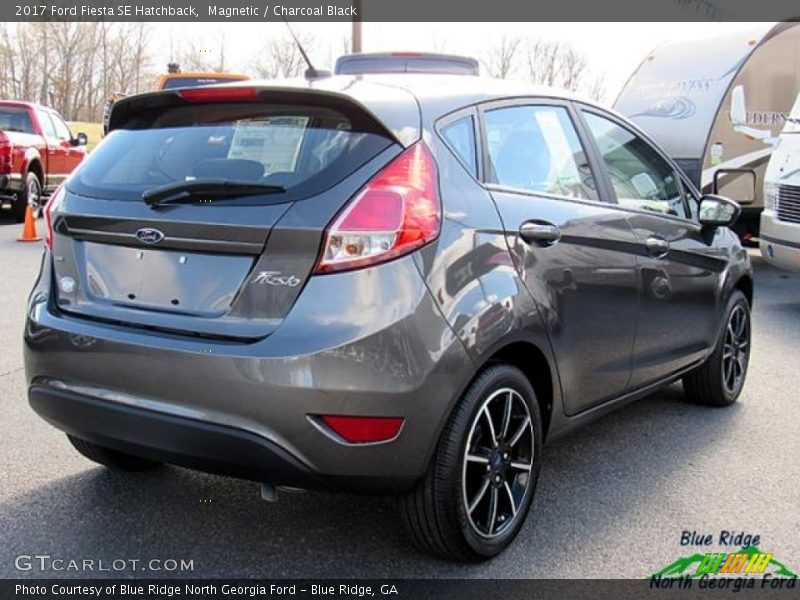 Magnetic / Charcoal Black 2017 Ford Fiesta SE Hatchback