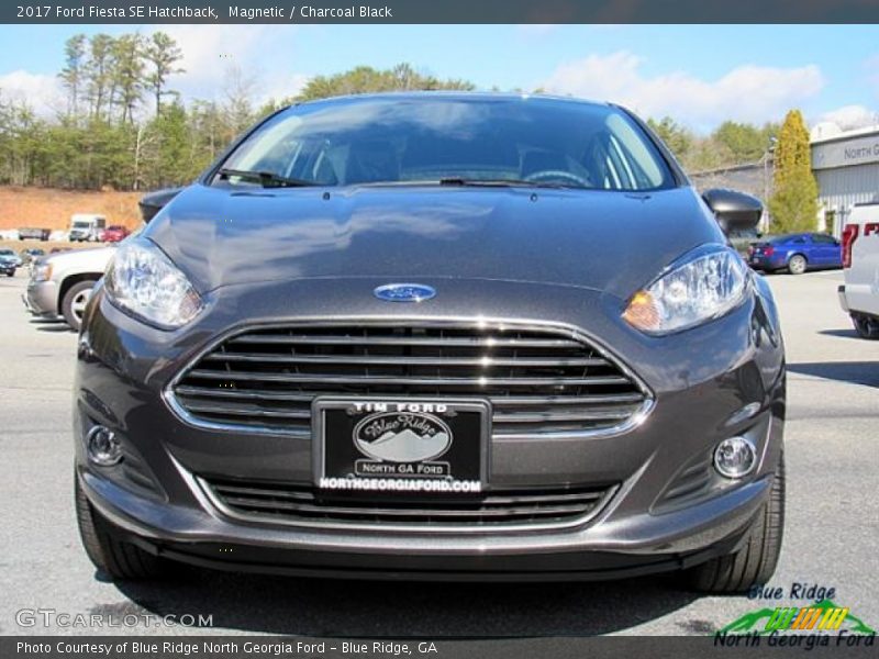 Magnetic / Charcoal Black 2017 Ford Fiesta SE Hatchback