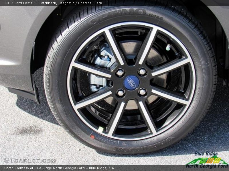 Magnetic / Charcoal Black 2017 Ford Fiesta SE Hatchback