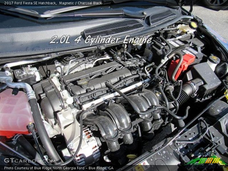 Magnetic / Charcoal Black 2017 Ford Fiesta SE Hatchback