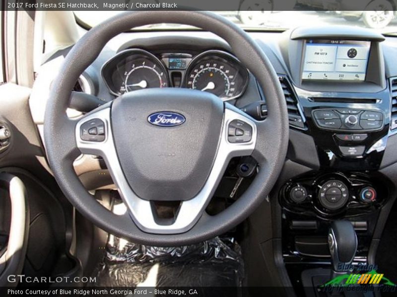 Magnetic / Charcoal Black 2017 Ford Fiesta SE Hatchback