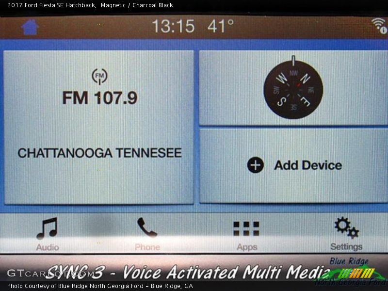 Magnetic / Charcoal Black 2017 Ford Fiesta SE Hatchback