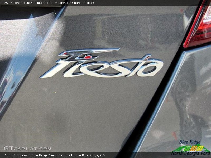 Magnetic / Charcoal Black 2017 Ford Fiesta SE Hatchback