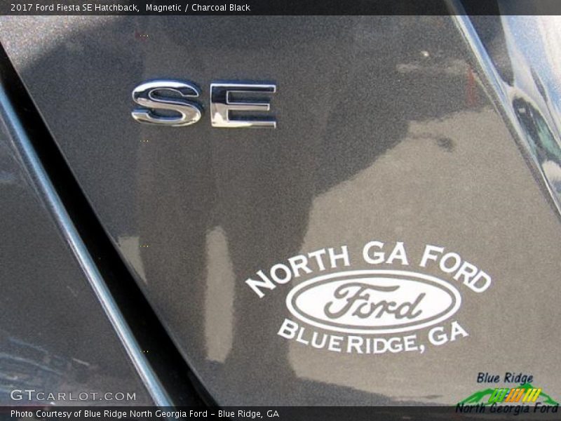 Magnetic / Charcoal Black 2017 Ford Fiesta SE Hatchback