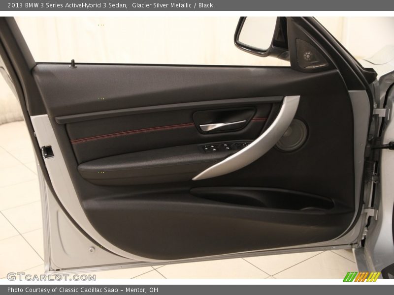 Glacier Silver Metallic / Black 2013 BMW 3 Series ActiveHybrid 3 Sedan