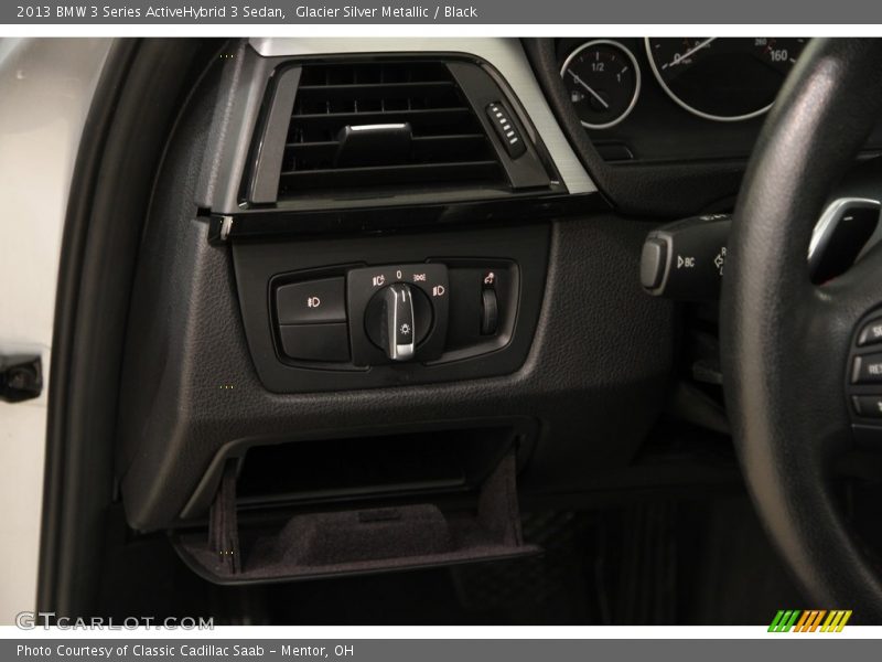 Glacier Silver Metallic / Black 2013 BMW 3 Series ActiveHybrid 3 Sedan