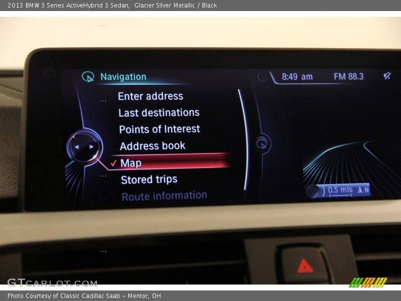 Glacier Silver Metallic / Black 2013 BMW 3 Series ActiveHybrid 3 Sedan