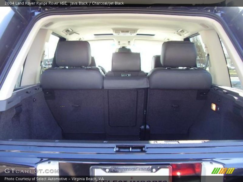 Java Black / Charcoal/Jet Black 2004 Land Rover Range Rover HSE