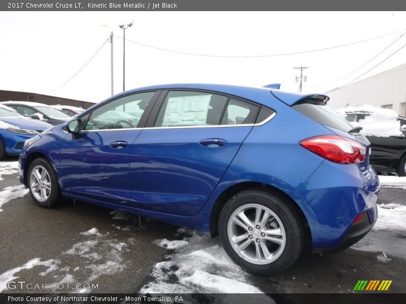 Kinetic Blue Metallic / Jet Black 2017 Chevrolet Cruze LT