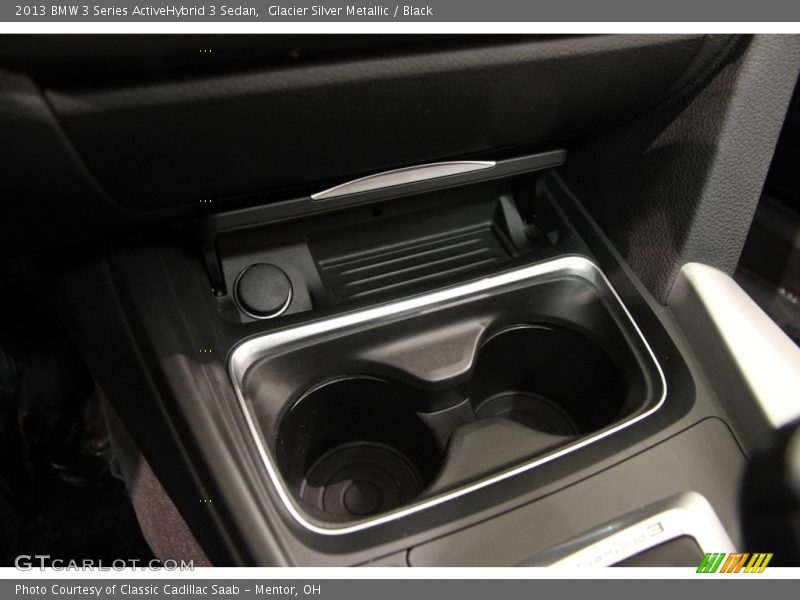 Glacier Silver Metallic / Black 2013 BMW 3 Series ActiveHybrid 3 Sedan