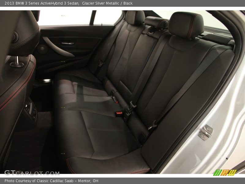 Glacier Silver Metallic / Black 2013 BMW 3 Series ActiveHybrid 3 Sedan