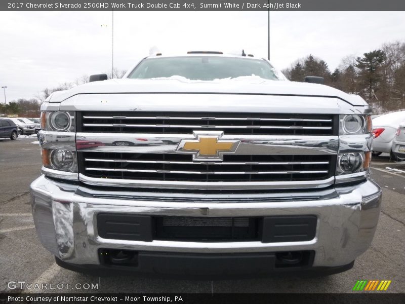 Summit White / Dark Ash/Jet Black 2017 Chevrolet Silverado 2500HD Work Truck Double Cab 4x4
