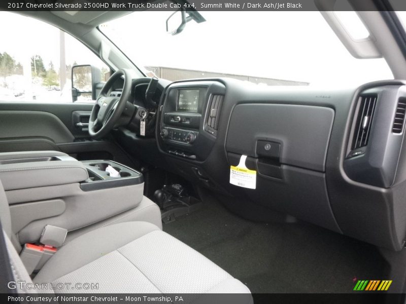 Summit White / Dark Ash/Jet Black 2017 Chevrolet Silverado 2500HD Work Truck Double Cab 4x4