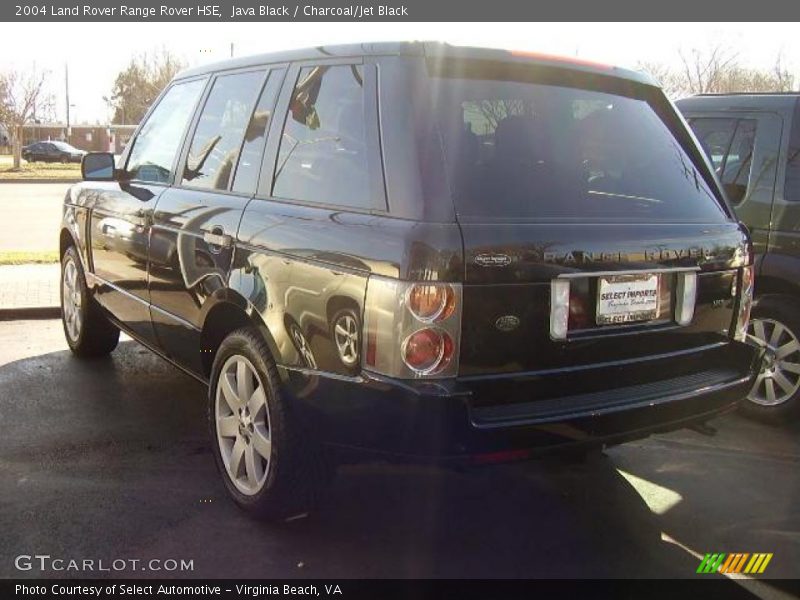 Java Black / Charcoal/Jet Black 2004 Land Rover Range Rover HSE