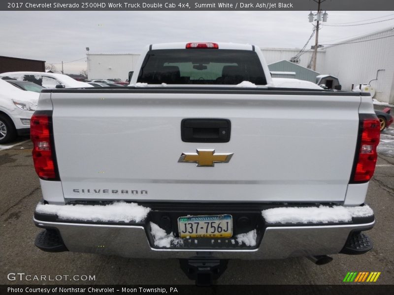 Summit White / Dark Ash/Jet Black 2017 Chevrolet Silverado 2500HD Work Truck Double Cab 4x4