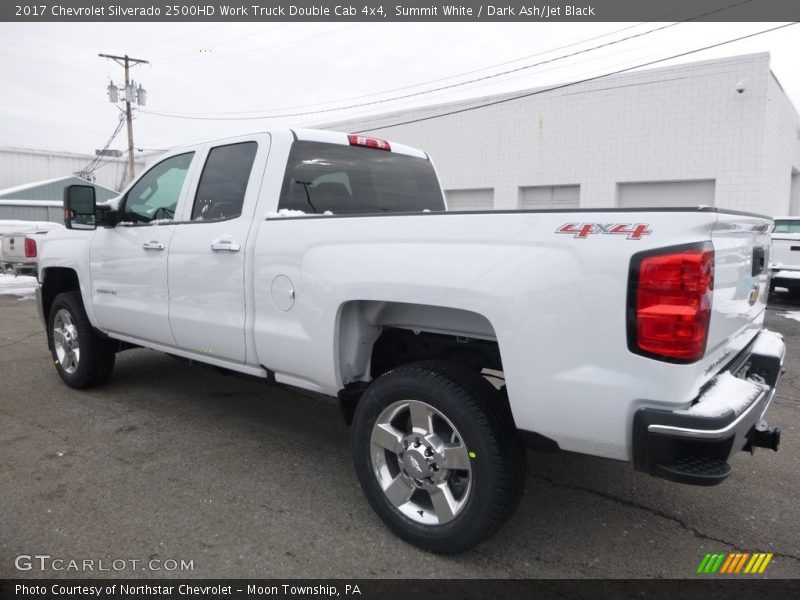 Summit White / Dark Ash/Jet Black 2017 Chevrolet Silverado 2500HD Work Truck Double Cab 4x4