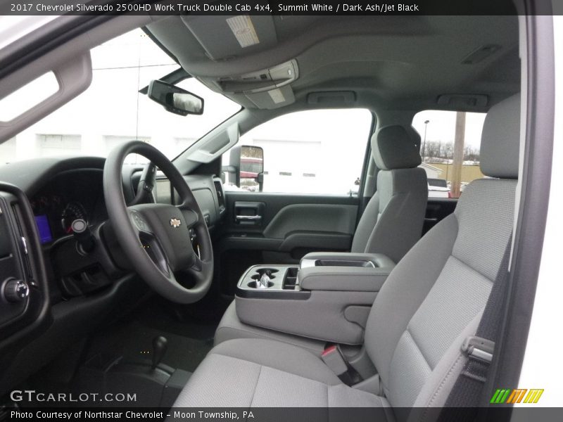 Summit White / Dark Ash/Jet Black 2017 Chevrolet Silverado 2500HD Work Truck Double Cab 4x4