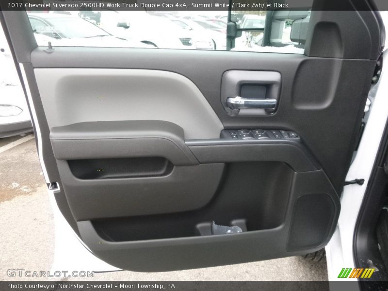 Summit White / Dark Ash/Jet Black 2017 Chevrolet Silverado 2500HD Work Truck Double Cab 4x4