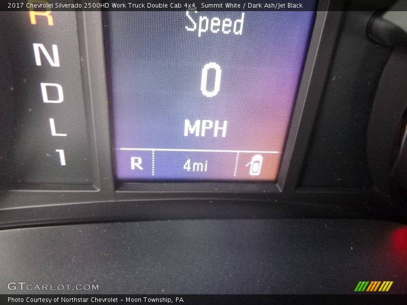 Summit White / Dark Ash/Jet Black 2017 Chevrolet Silverado 2500HD Work Truck Double Cab 4x4