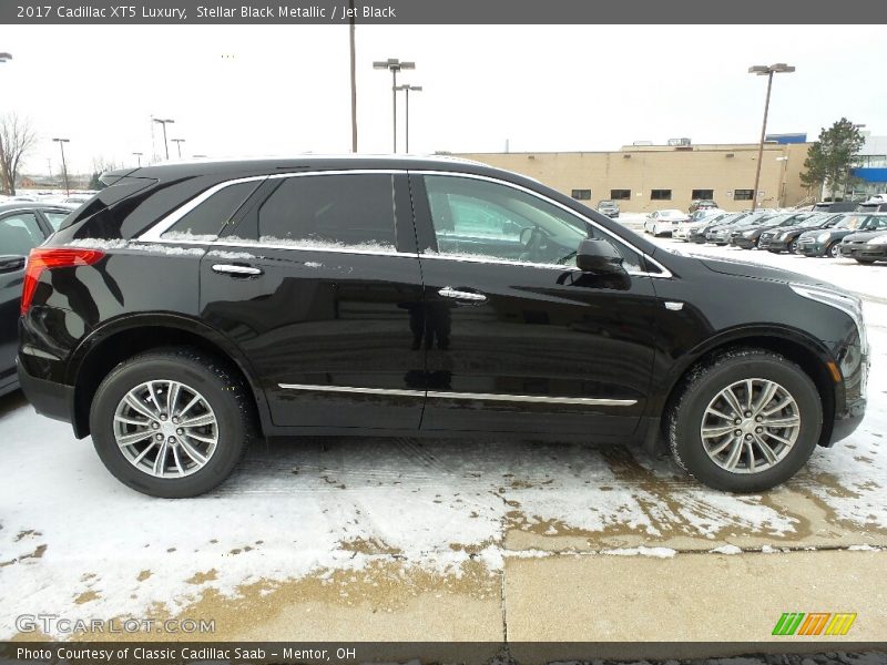 Stellar Black Metallic / Jet Black 2017 Cadillac XT5 Luxury