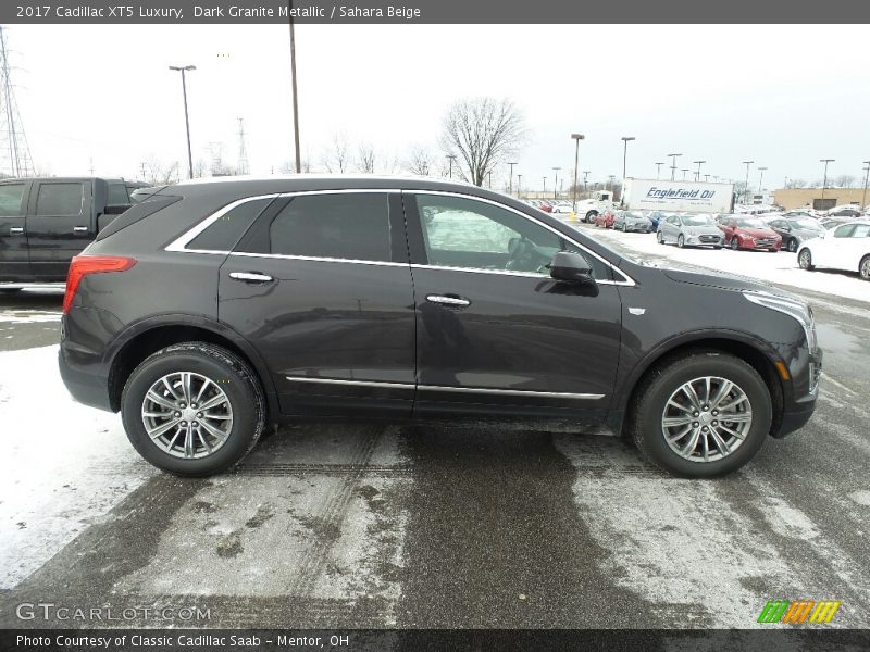 Dark Granite Metallic / Sahara Beige 2017 Cadillac XT5 Luxury