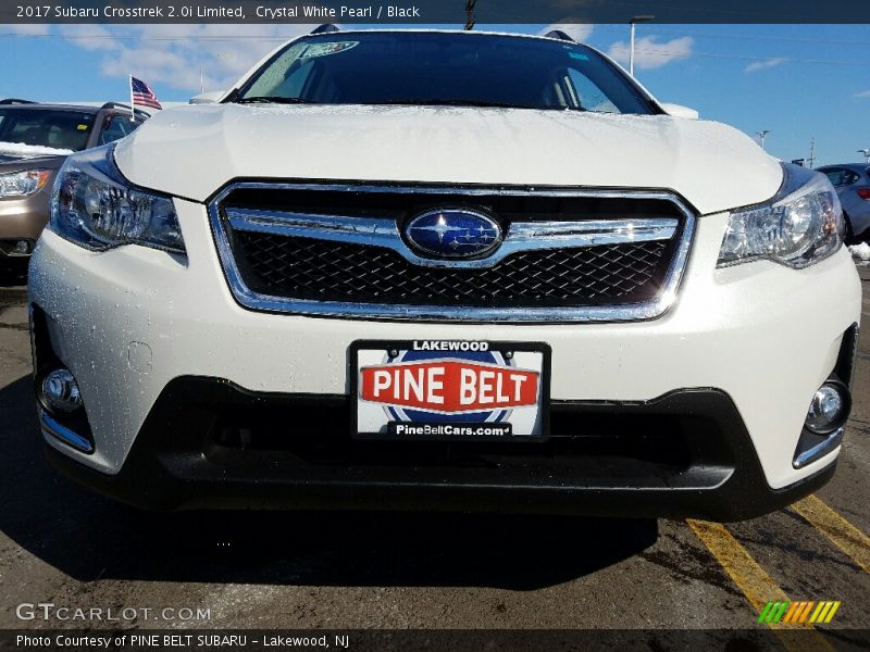 Crystal White Pearl / Black 2017 Subaru Crosstrek 2.0i Limited